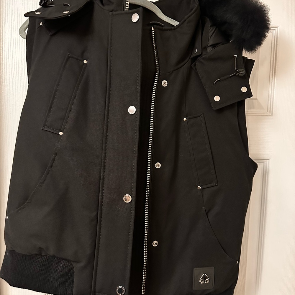 Moose Knuckles Liberty Black Vest